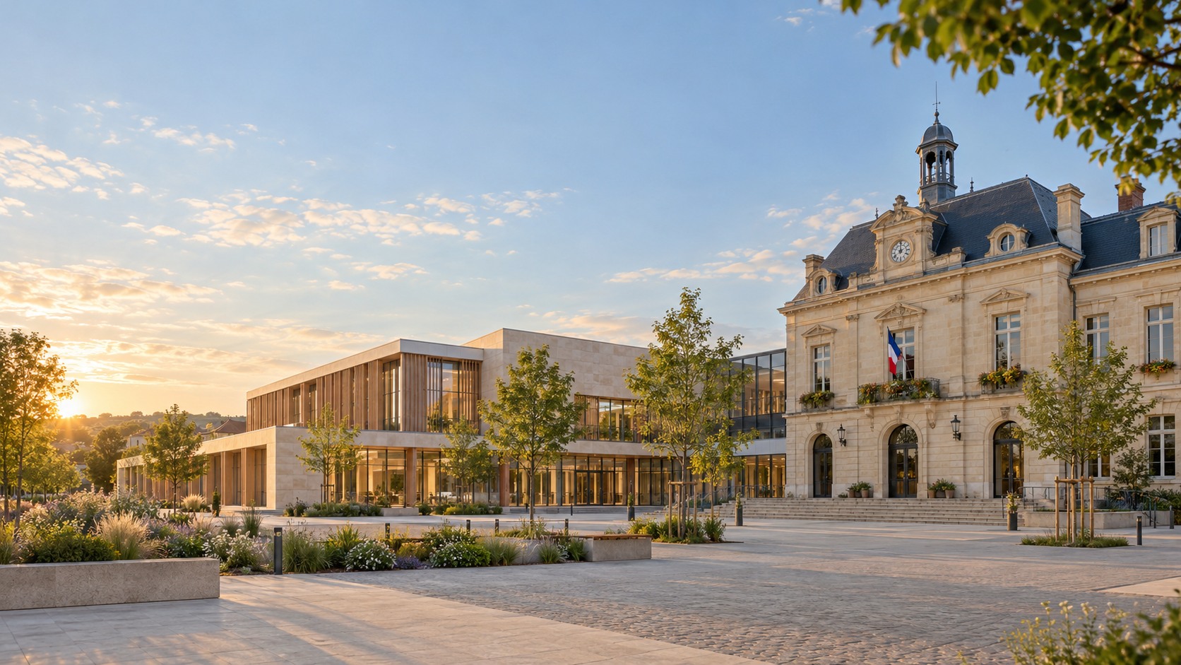 Hôtel de Ville de Tours, illustration du secteur collectivités